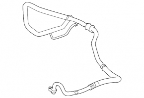Трубка кондиционера компрессор-печка Subaru Outback 20-23 2.5