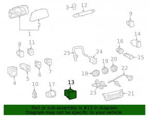 Блок кнопок передней панели Toyota Rav4 13-18