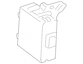 Computer, tire pressure monitor Toyota Highlander 08-13