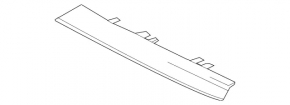 Grila radiator dreapta jos Mercedes GLS-class X166 13-16 crom