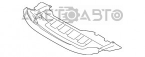 Поддон дворников Ford Transit Connect MK2 13-20