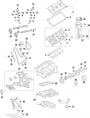 Головка блока цилиндров в сборе правая Lexus RX350 16-22 2GR-FKS