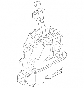Шифтер КПП VW Golf 15-19 1.8 с тросом