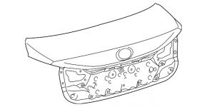 Крышка багажника Lexus Hs250h 10-12