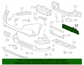 Жалюзи дефлектор радиатора Honda CRV 23-26 с моторчиком