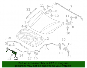 Capota de la Kia Optima 16-