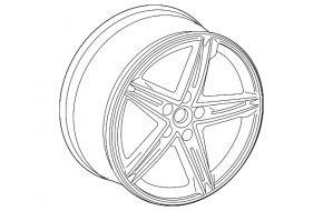 Disc roată R18x8.5J ET29 Audi A5 F5 21-25 bordură