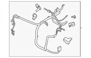 Проводка АКБ Lincoln MKZ 13-16 Hybrid