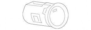 Кнопка start/stop Mazda CX-5 13-16 черн