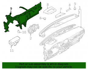 Труба подторпедная усиление Ford Escape MK4 23-26