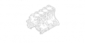 Блок цилиндров голый Hyundai Sonata 15-19 2.4 G4KJ