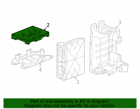 Блок ECU компьютер двигателя Chevrolet Bolt EV 22-23