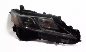 Фара передняя правая в сборе Toyota Camry v70 18-18 галоген + LED DEPO