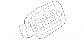 Корпус лючка бензобака Hyundai Palisade 20-22