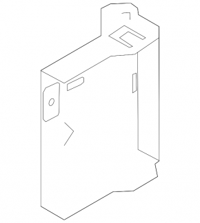 Кронштейн Body Comfort Control Module Audi A4 B8 08-16