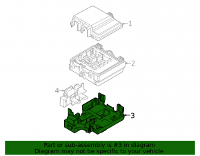 Корпус блока предохранителей подкапотный Ford Escape MK4 20-26