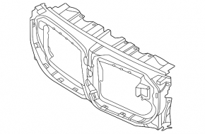Conductă superioară radiator BMW X5 G05 19-23 M