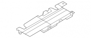 Grila radiatorului de sus Nissan Sentra 20-