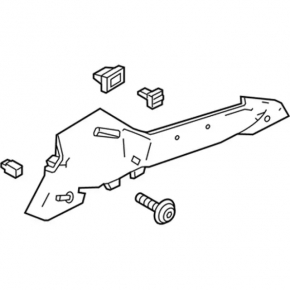 Capac spate stânga pentru Ford Focus mk3 11-18 5d gri