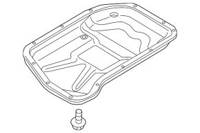 Baie de ulei pentru transmisia automată a Audi A8 11-18