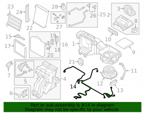 Проводка печки VW Tiguan 18-24