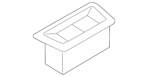 Кнопка закрытия двери багажника BMW X1 F48 16-22 с блокировкой