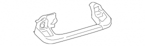 Ручка потолка задняя правая Lexus RX300 RX330 RX350 RX400h 04-09 серая, облом направляек