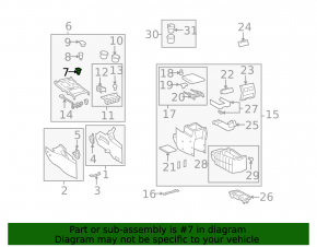 Кнопка EV Toyota Highlander 08-10
