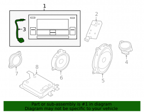 Монитор, дисплей, навигация Subaru Forester 14-15 SJ