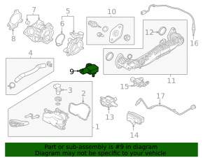 MAP sensor Mazda 3 19-22 2.5