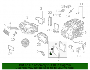 Клапан печки кондиционера Volkswagen ID.4 21-26
