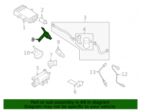 Клапан соленоид Hyundai Sonata 11-15 2.4