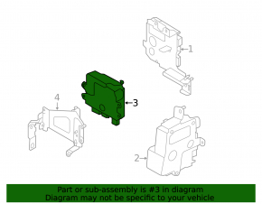 Power Steering Control Unit Module Infiniti Q50 14-15