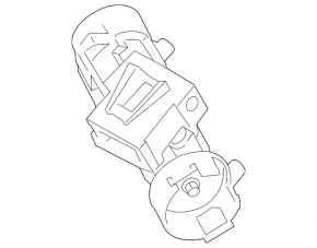 Замок зажигания Ford Transit Connect MK2 13-23 в сборе с контактной группой