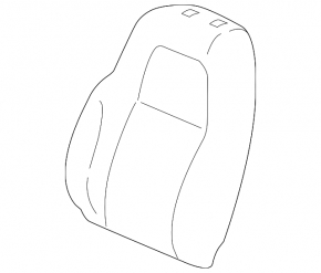 Водительское сидение Honda CRV 17-22 без airbag, механич, ткань серое