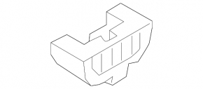 Suport radiator stânga jos pentru anvelope Land Rover Range Rover Velar 18-23 2.0T, 3.0T, 5.0T