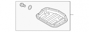 Поддон масляный Nissan Rogue 14-20 2.5