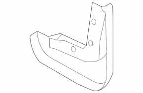 Apărătoare de noroi spate dreapta Volvo S60 11-18