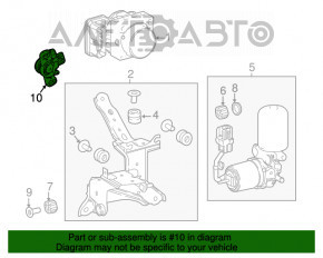 Педаль тормоза Toyota Camry v70 18-24 2.5, 3.5 с датчиком