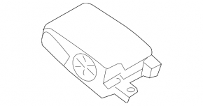 Блок управления рулевой колонкой Porsche Cayenne 958 11-17