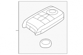 Ключ Kia Optima 16-20 smart key