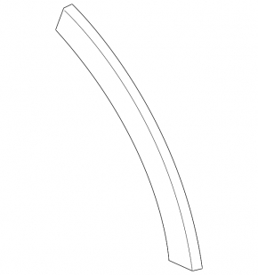 Decoratie arc usi jos spate dreapta Audi Q8 18 - nou original