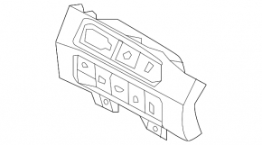 Comutator de bord Hyundai Santa Fe 13-18