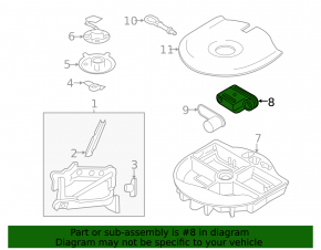 Компрессор подкачки колес Ford Edge 15-24