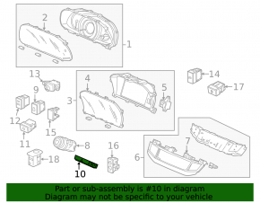 Кнопка аварийной сигнализации Honda Accord 13-17