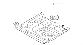 Корыто багажника Audi A6 C8 19-24