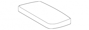 Подлокотник Lexus IS250 IS300 IS350 06-10 кожа, черная, под химчистку