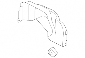 Aripa spate dreapta pentru Hyundai Sonata 11-15 hibrid, nou, neoriginal
