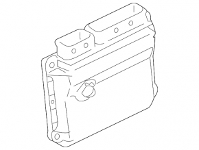 Блок ECU компьютер двигателя Toyota Sienna 11-11 3.5 FWD