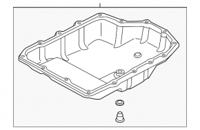 Поддон АКПП Mazda CX-5 18-25 2.5